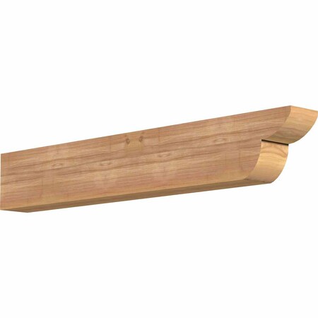 Ekena Millwork Crestline Smooth Rafter Tail, Western Red Cedar, 3 1/2"W x 6"H x 36"L RFT04X06X36CRE00SWR